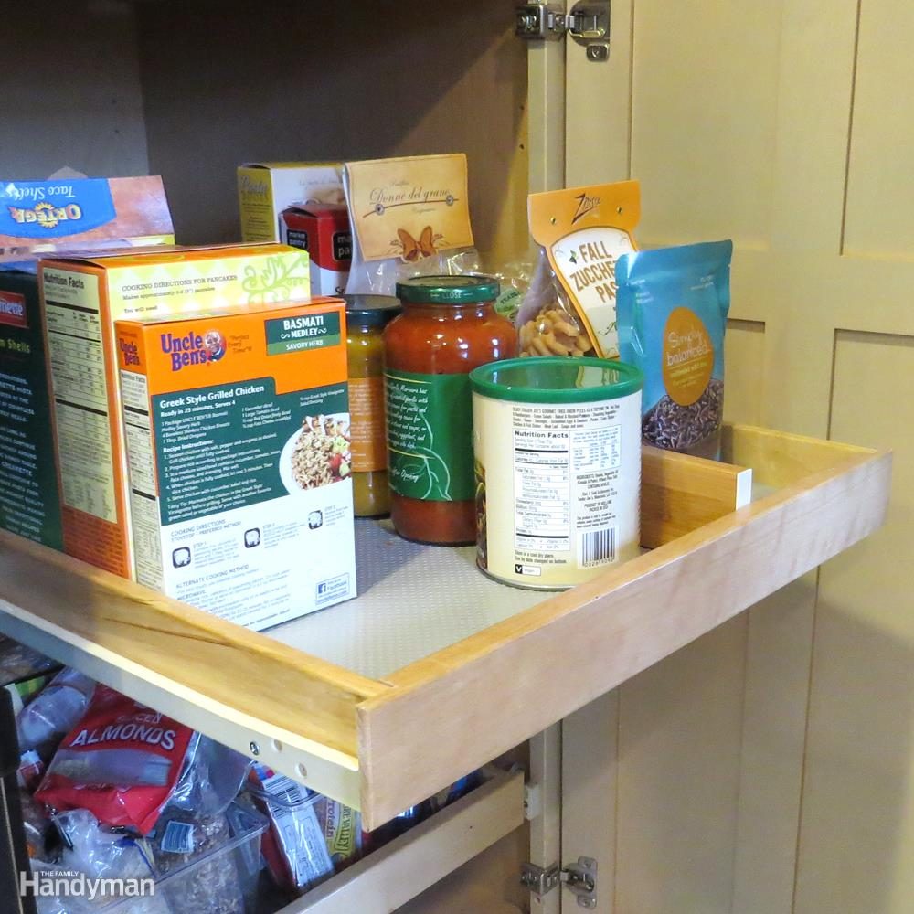 Pantry Ideas for Small Kitchen:; Maximize Cabinet Space with Pull-Outs