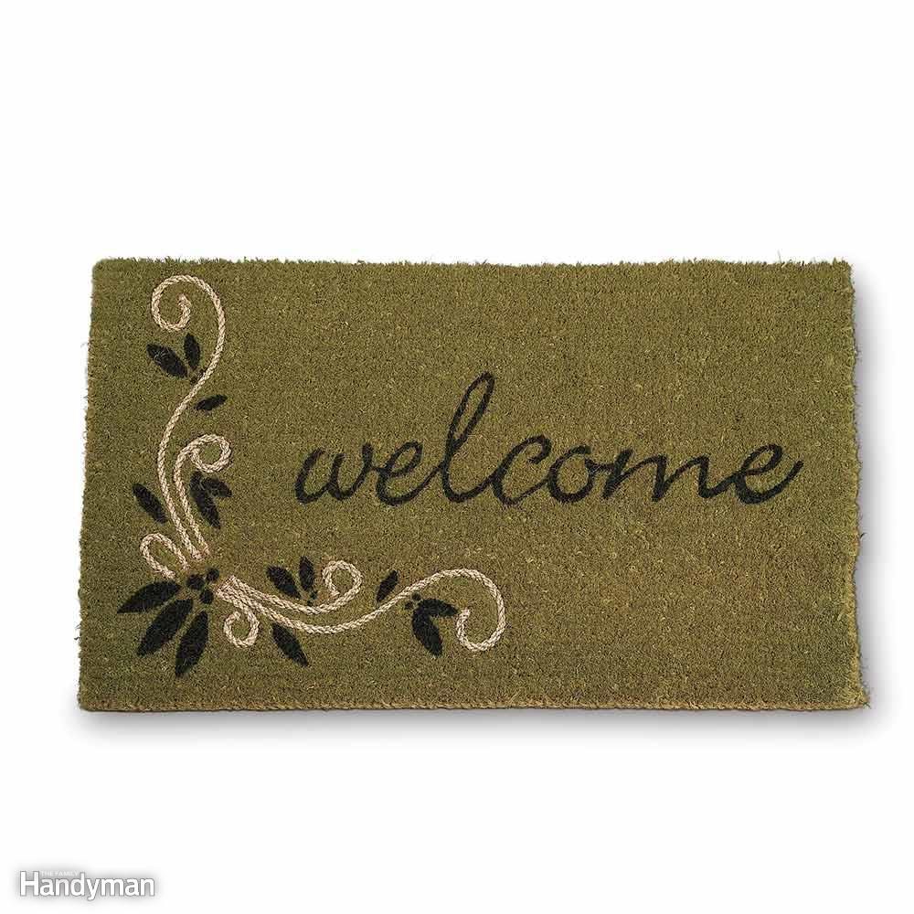 Keep a Coarse Doormat Outside the Door