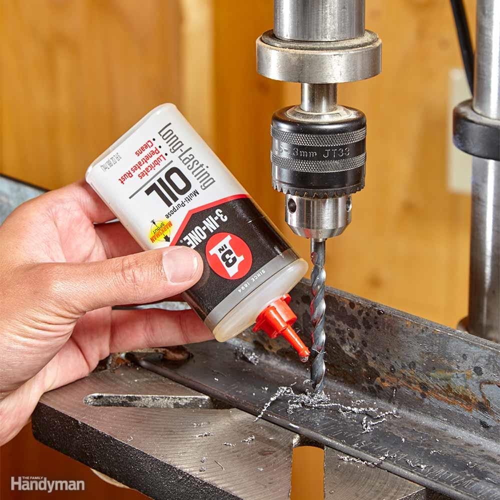 Lubricated Bits Last Longer