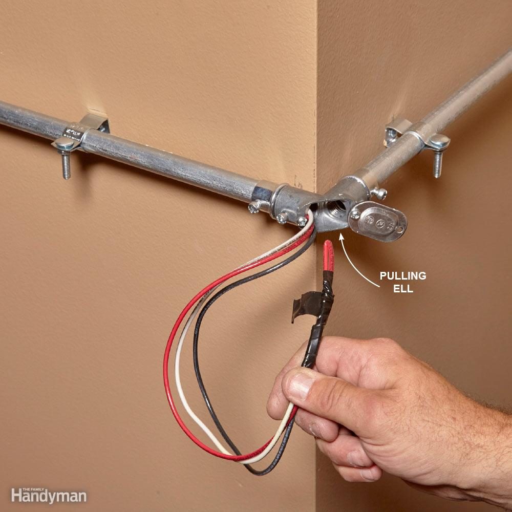 Use a Pulling Ell at Outside Corners