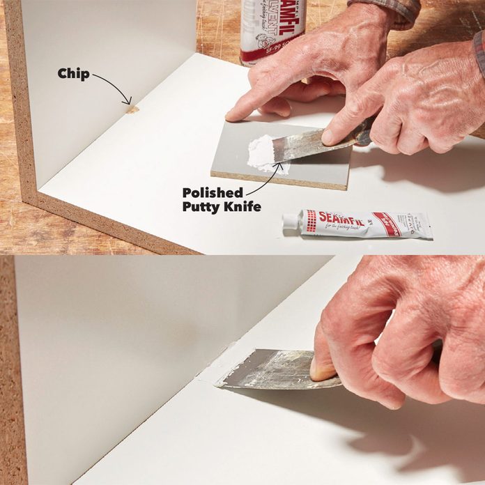 Repair for chips