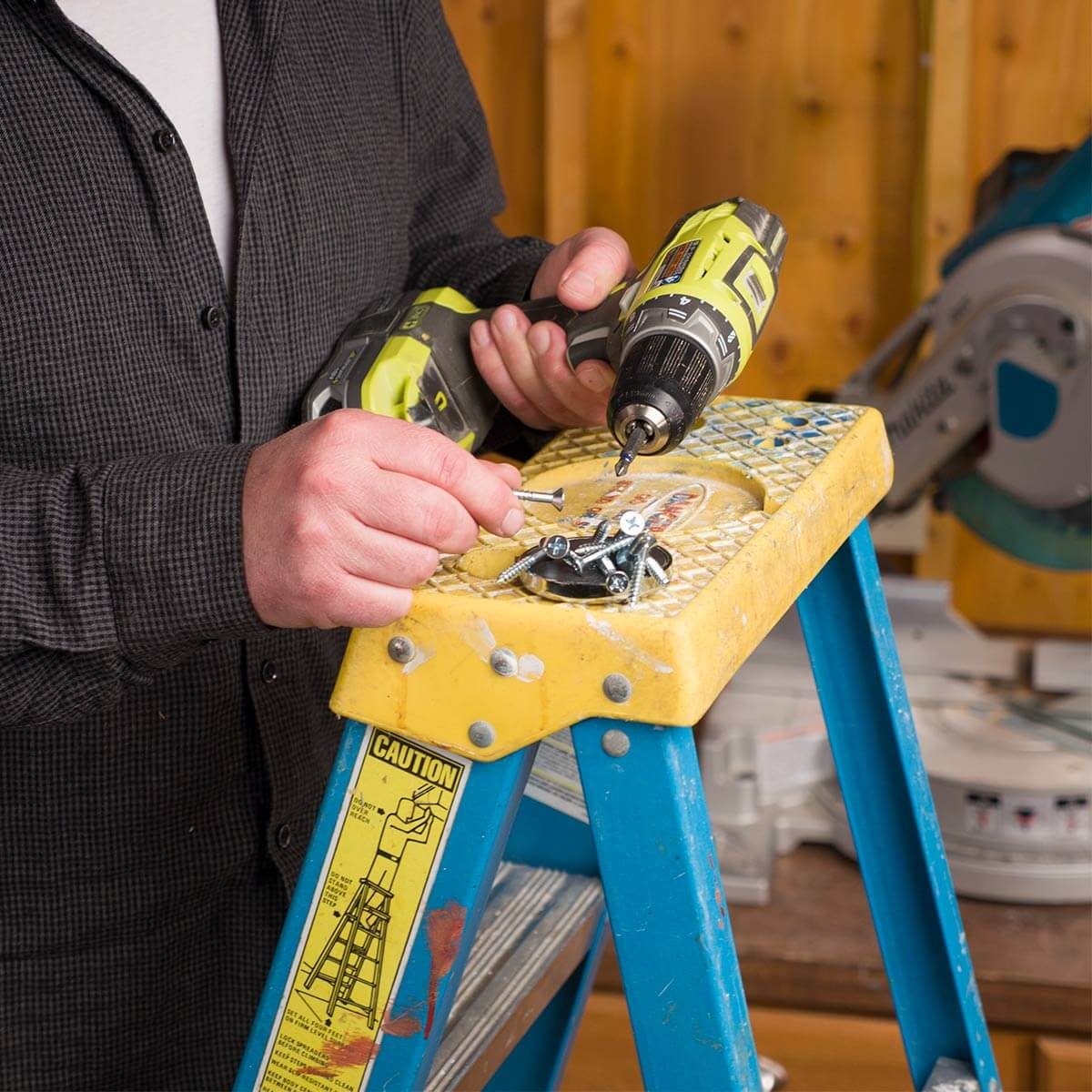 magnet on ladder