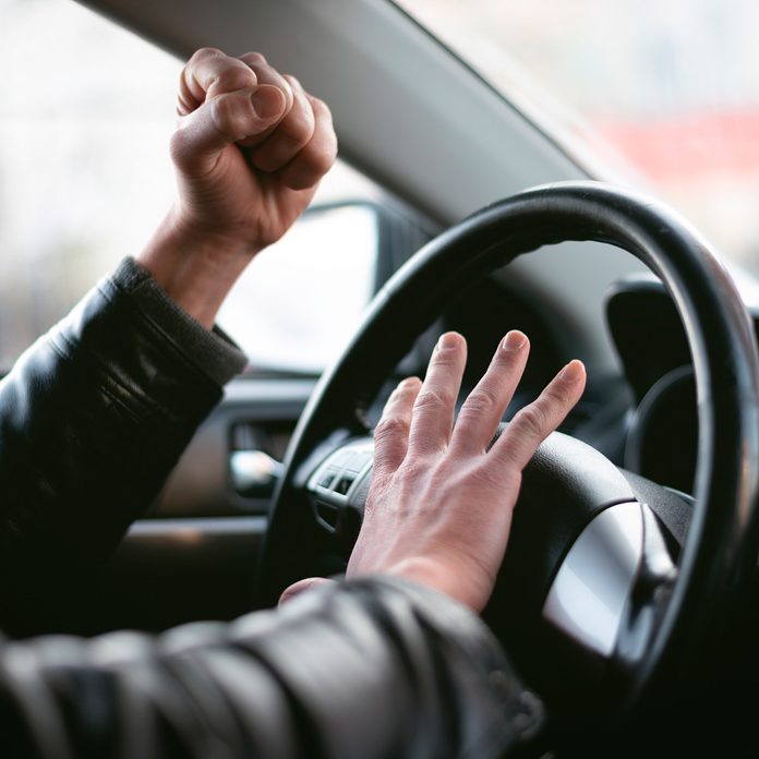 road rage driving