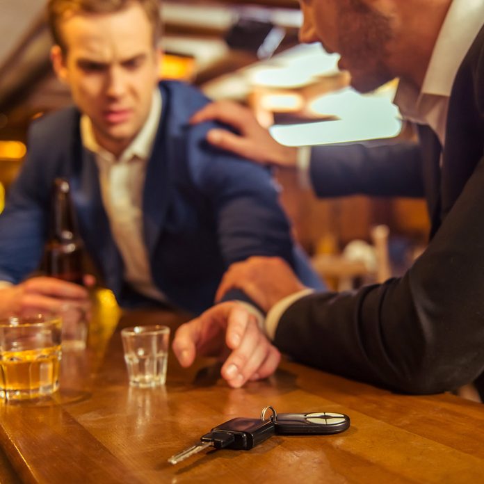 drunk driving while under the influence bar