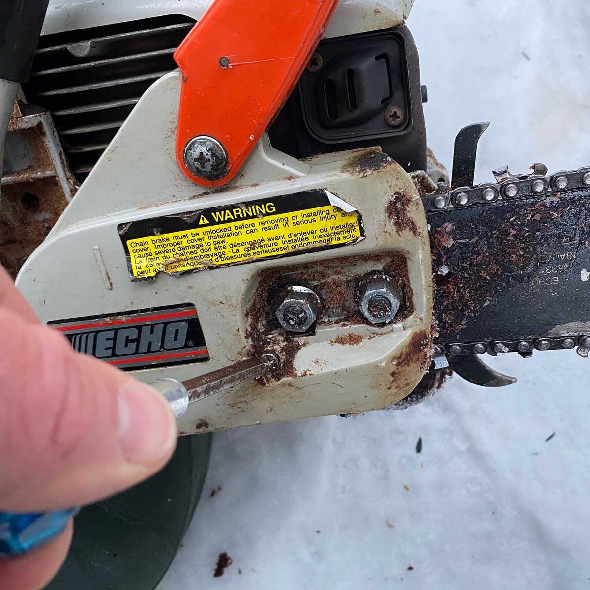 3 Tighten Chain