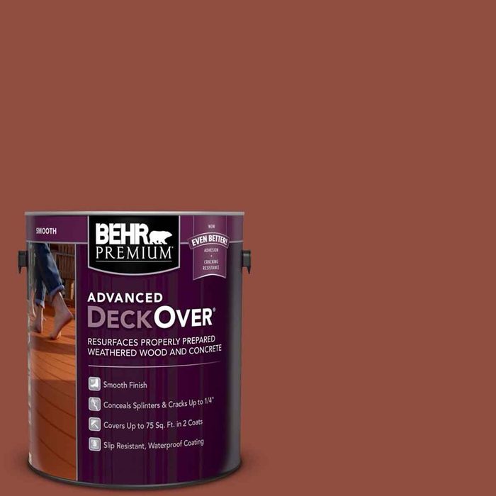 A paint can labeled 