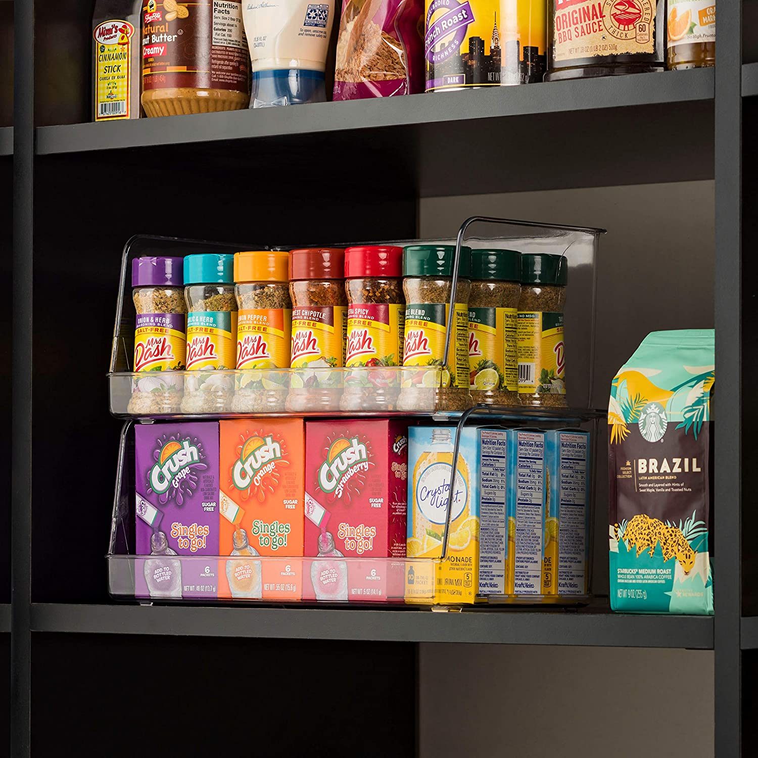 Clear Pantry Organizer Bins Ecomm Via Amazon.com