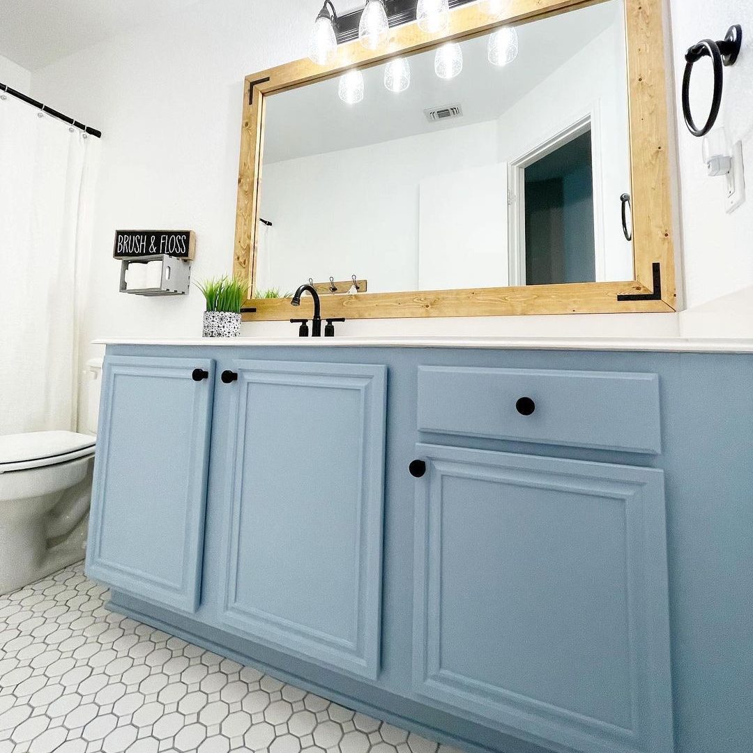 Colorful Bathroom Vanity