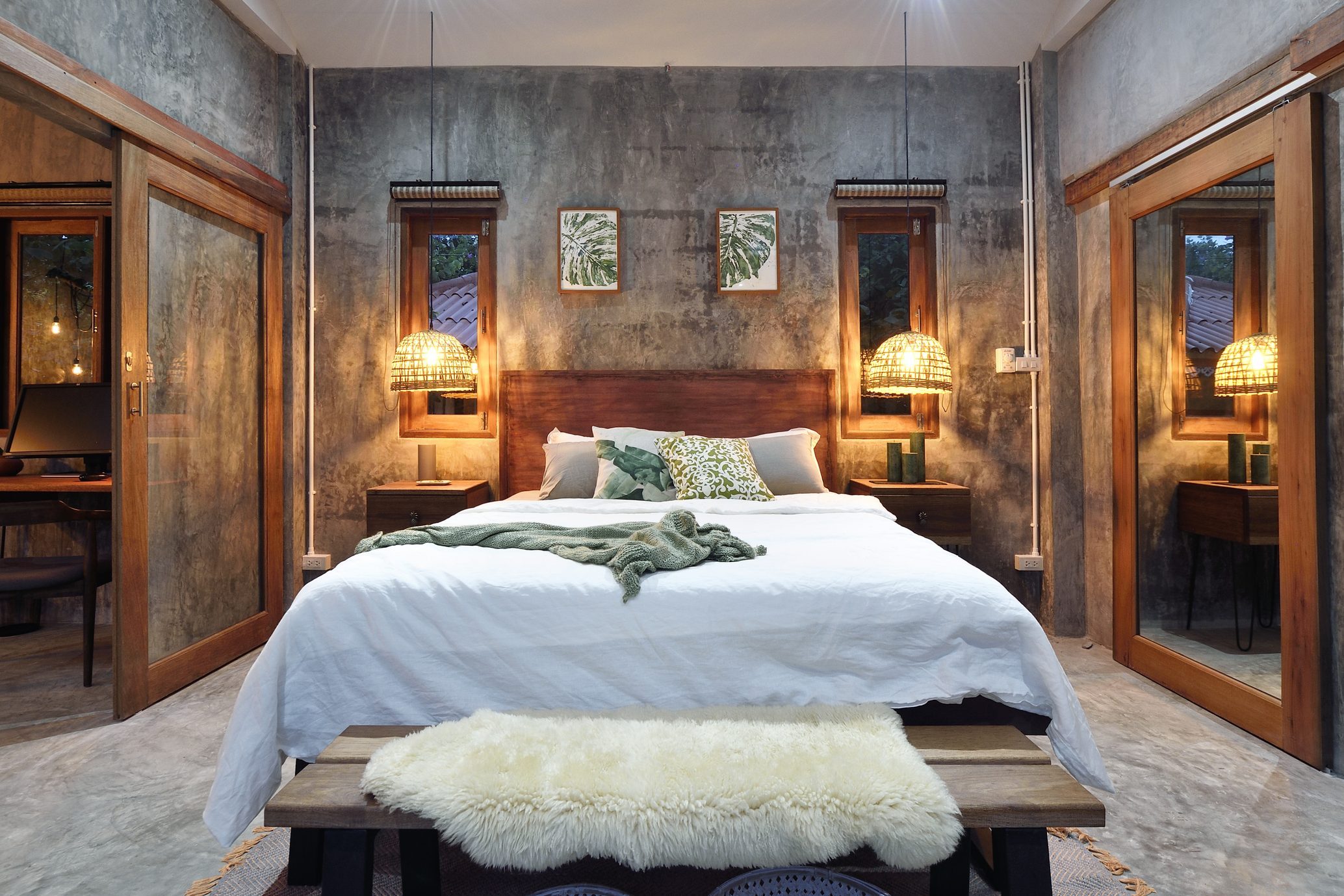bedroom pendant lighting