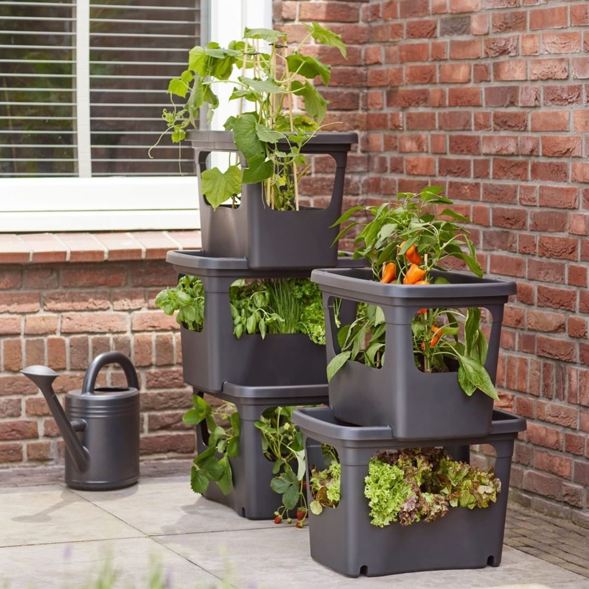 Stack And Grow Vegetable Garden Courtesy @elho.world Via Instagram