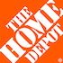 An orange logo prominently displays the text "THE HOME DEPOT" in bold white letters, typically representing a home improvement retail brand.