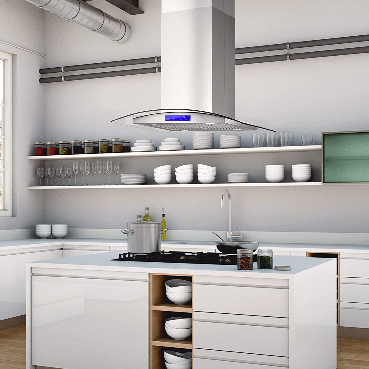 Cosmo Island Mount Range Hood