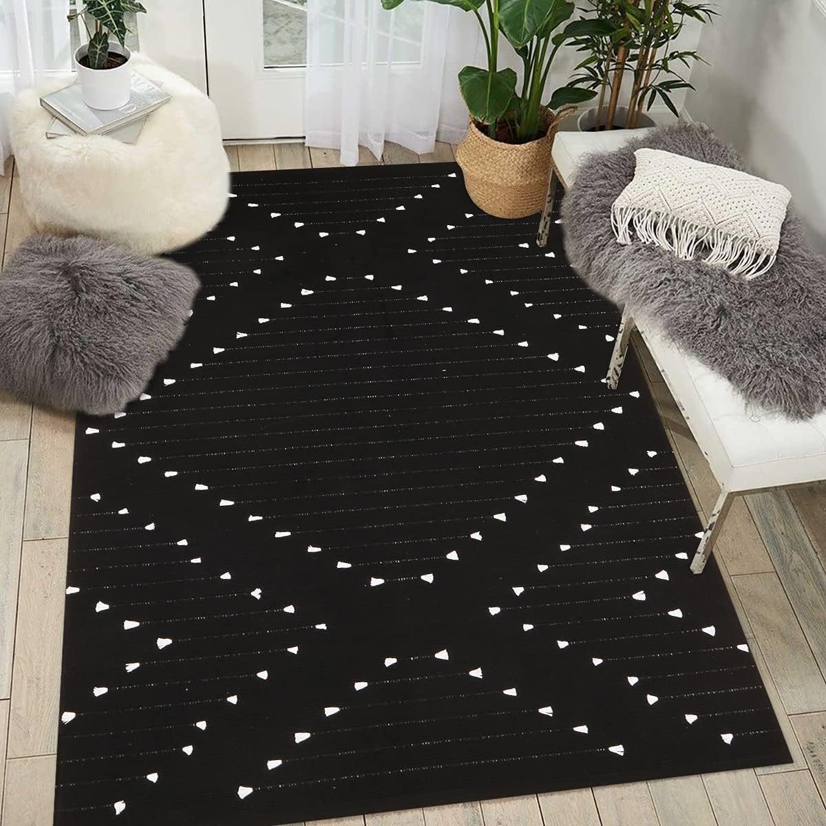 Livebox Machine Washable Boho Rug Ecomm Via Amazon