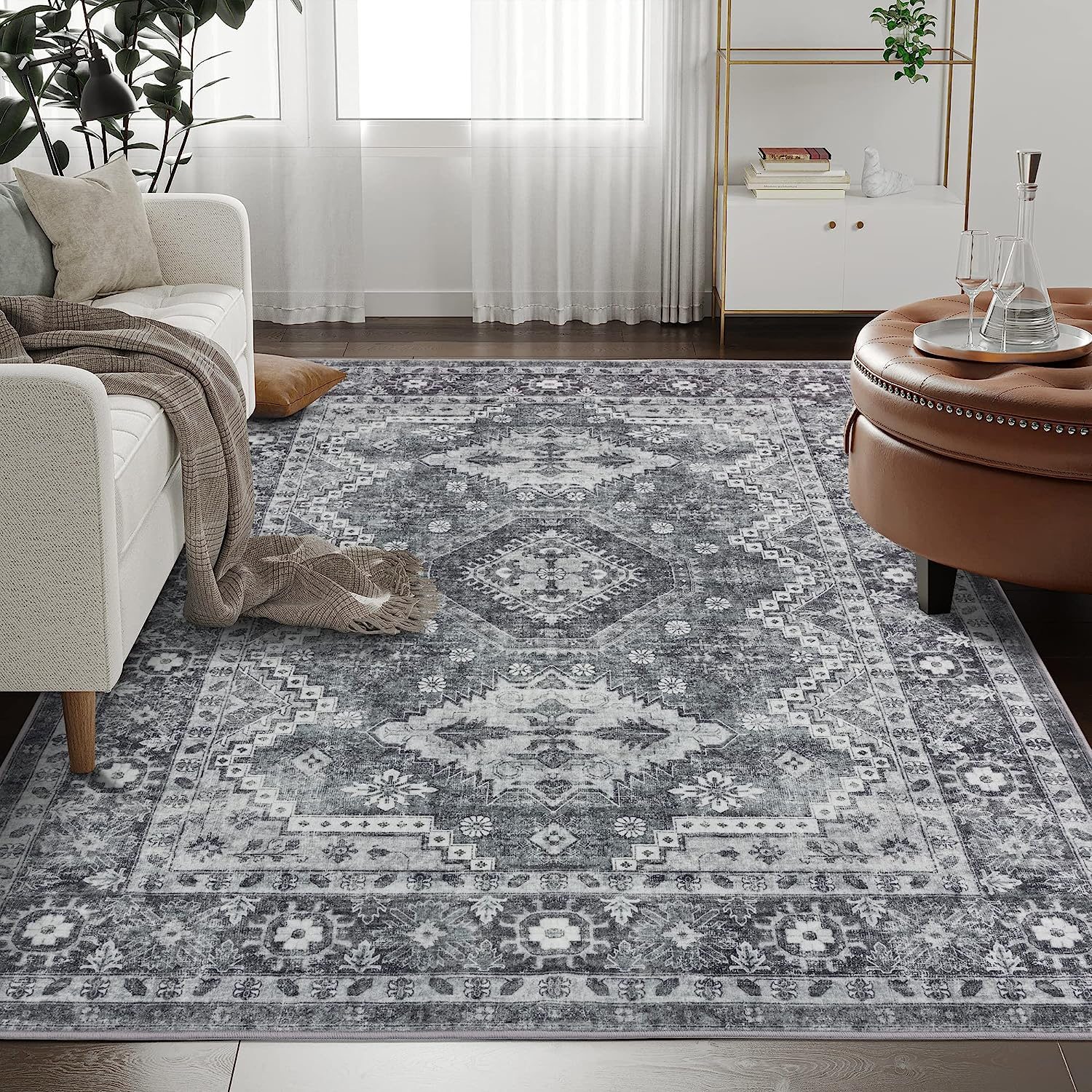 Rugland Stain Resistant Washable Area Rug Ecomm Via Amazon