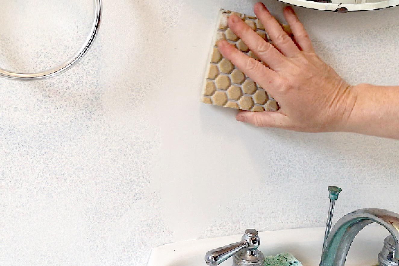 sanding wall