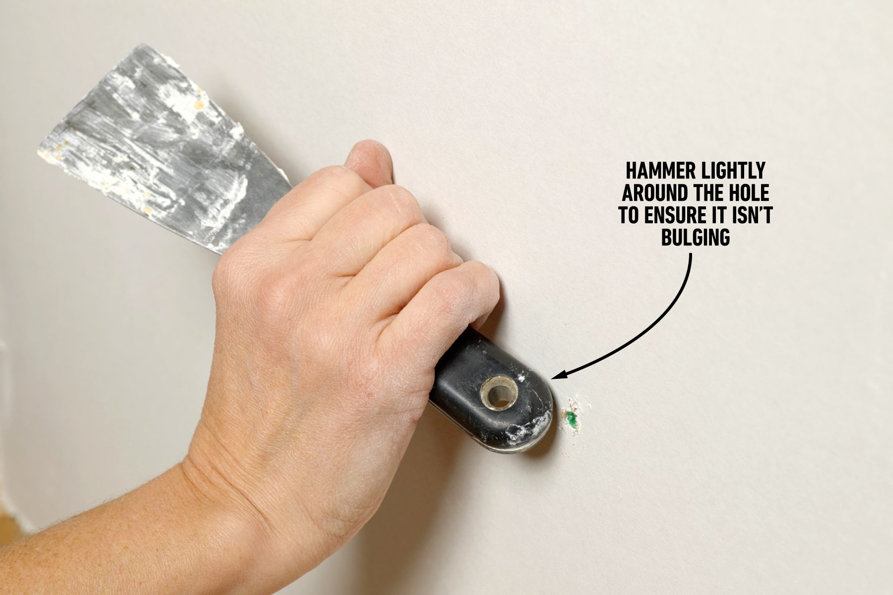 Patch Drywall Anchor Hole