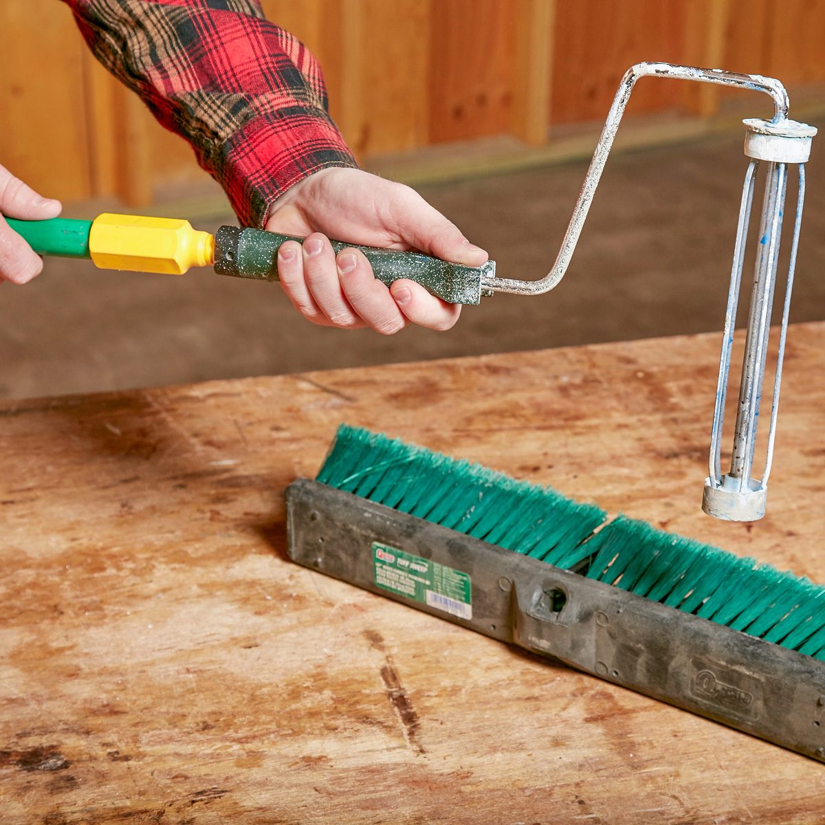 push broom handle