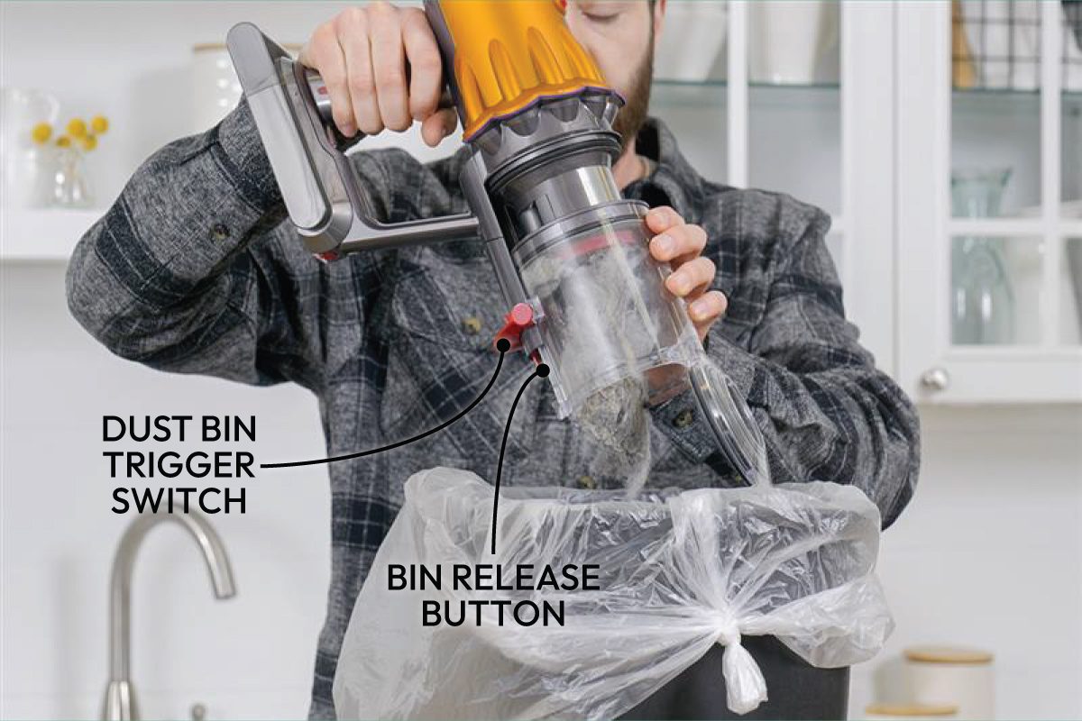 How To Clean A Dyson Vacuum And Its Filter Empty the canister and clean it