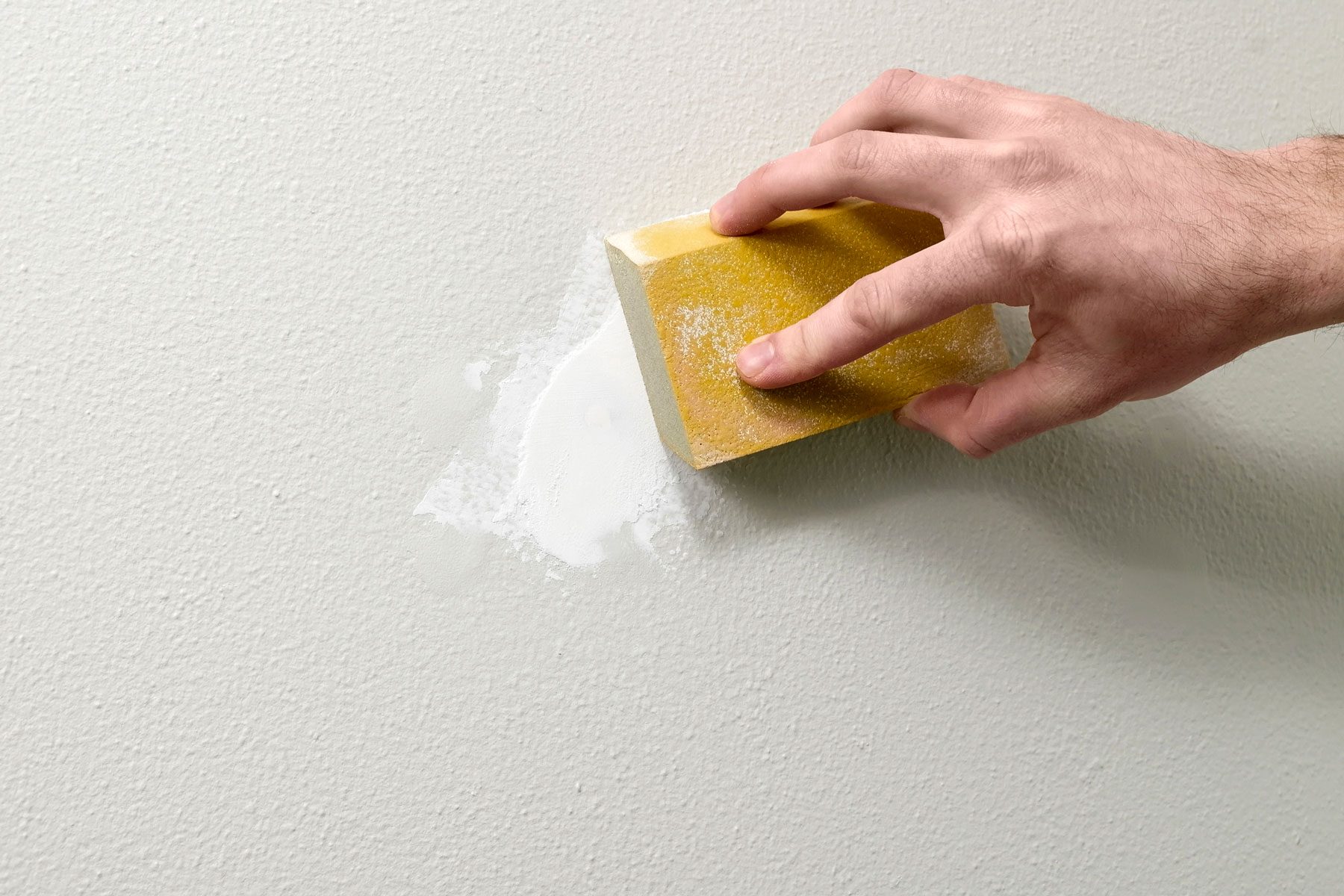 Sand The Dried Spackle
