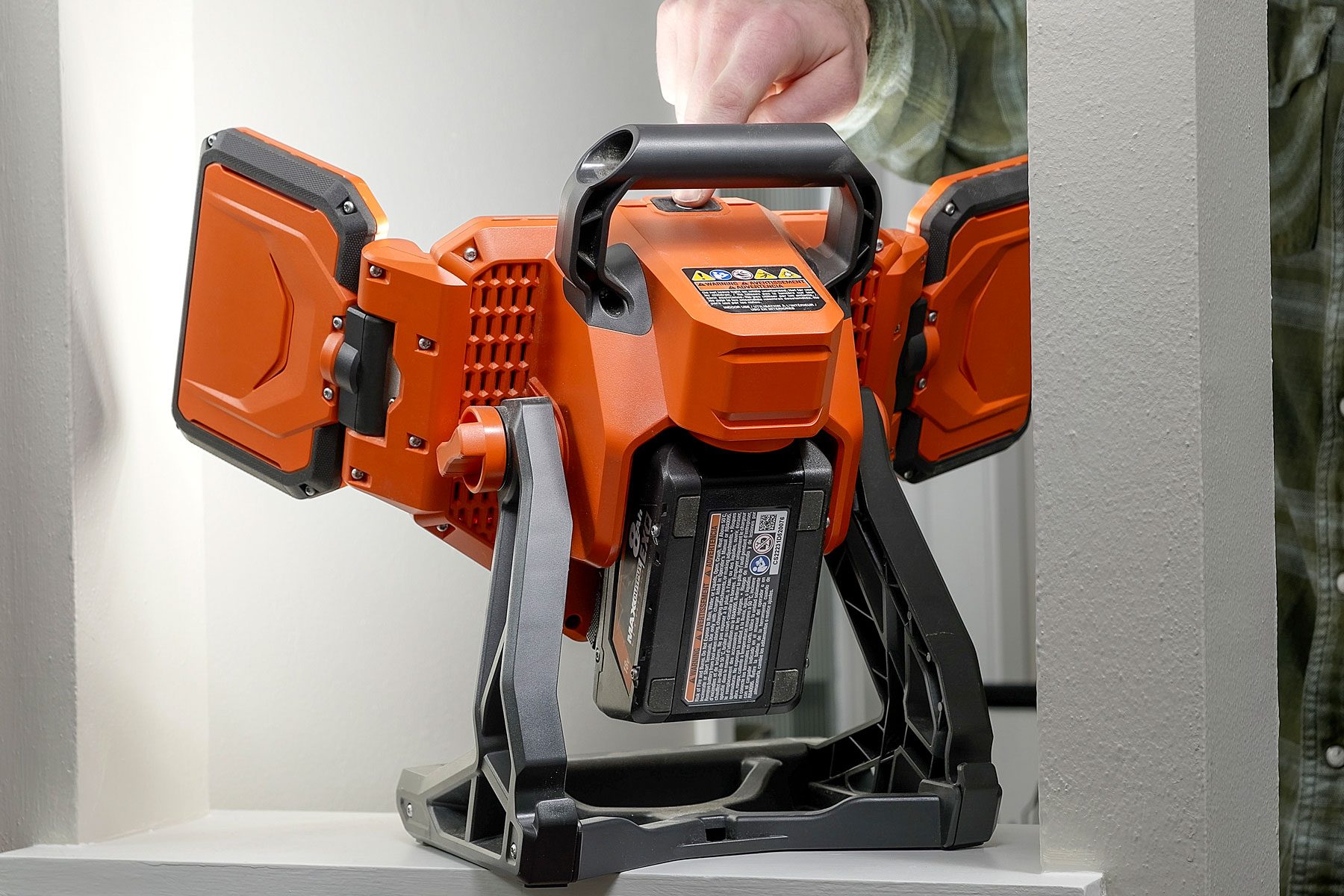 Turn On A Work Light